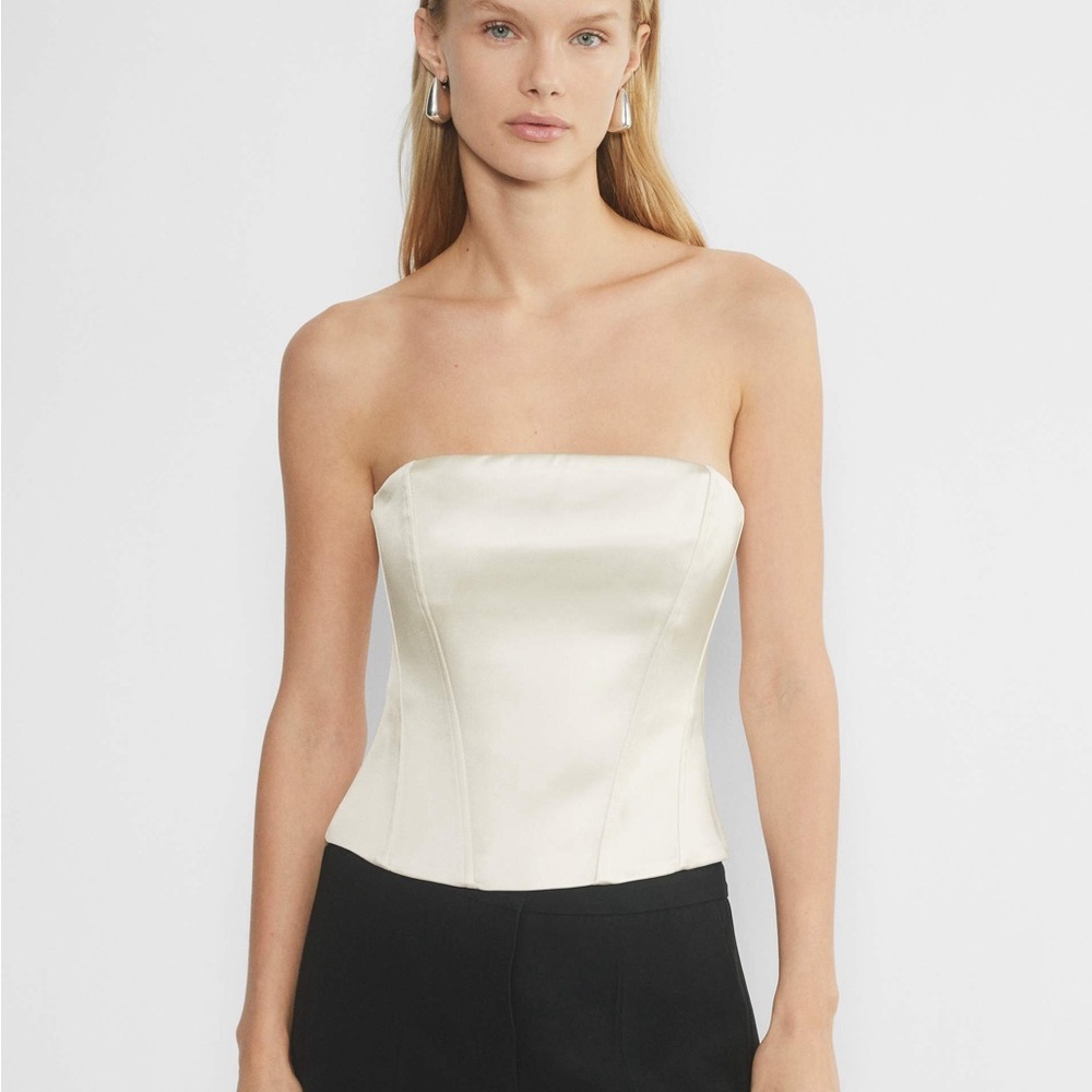 Castle Satin Bustier